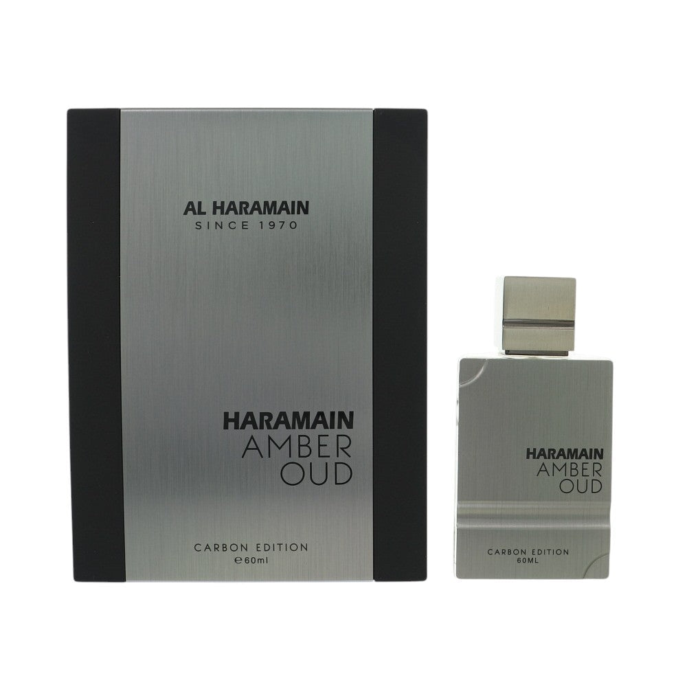 Al Haramain Amber Oud Carbon Edition Eau de Parfum for Men â€” 2 oz
