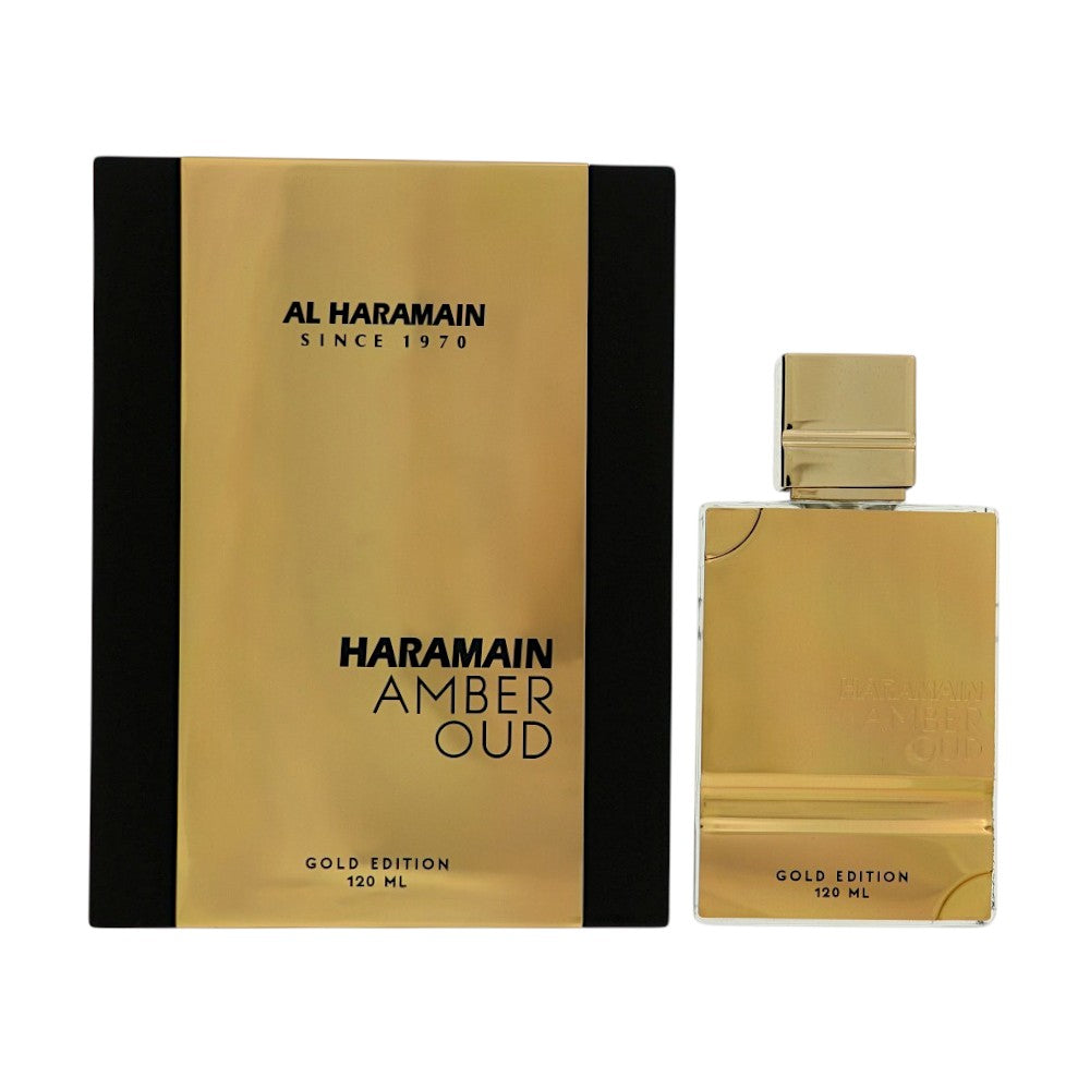 Al Haramain Amber Oud Gold Edition Eau de Parfum for Men â€” 4 oz