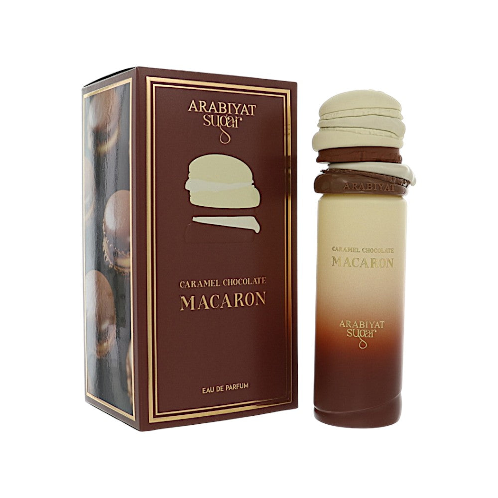 Arabiyat Sugar Caramel Chocolate Macaron Eau de Parfum for Men â€” 3.4 oz