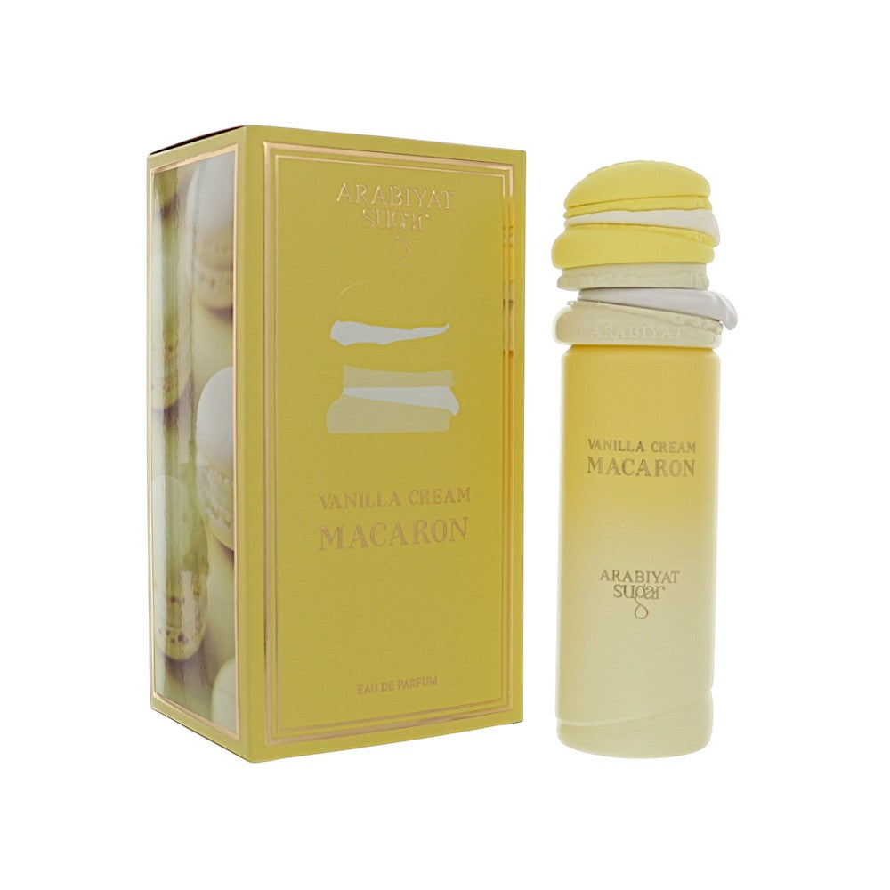 Arabiyat Sugar Vanilla Cream Macaron Eau de Parfum for Men â€” 3.4 oz