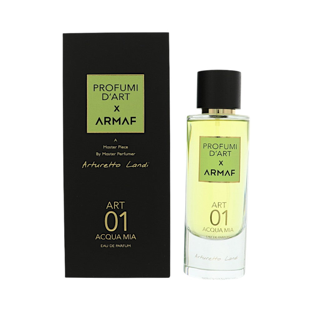 Armaf D'Art 01 Acqua Mia Eau de Parfum for Men â€” 3.6 oz