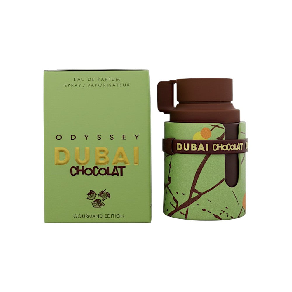 Armaf Odyssey Dubai Chocolat Gourmand Eau de Parfum for Men â€” 3.4 oz