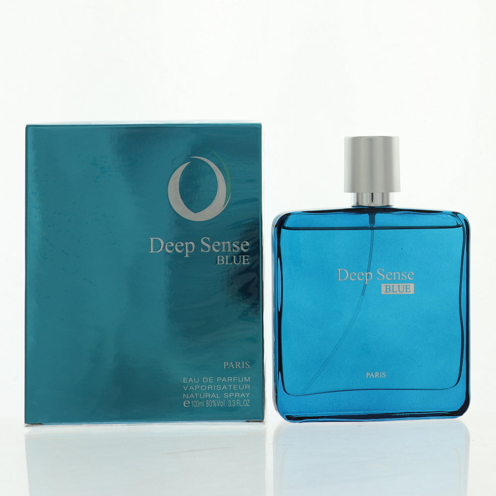 Prime Collections Deep Sense Blue Eau de Parfum for Men â€” 3.3 oz