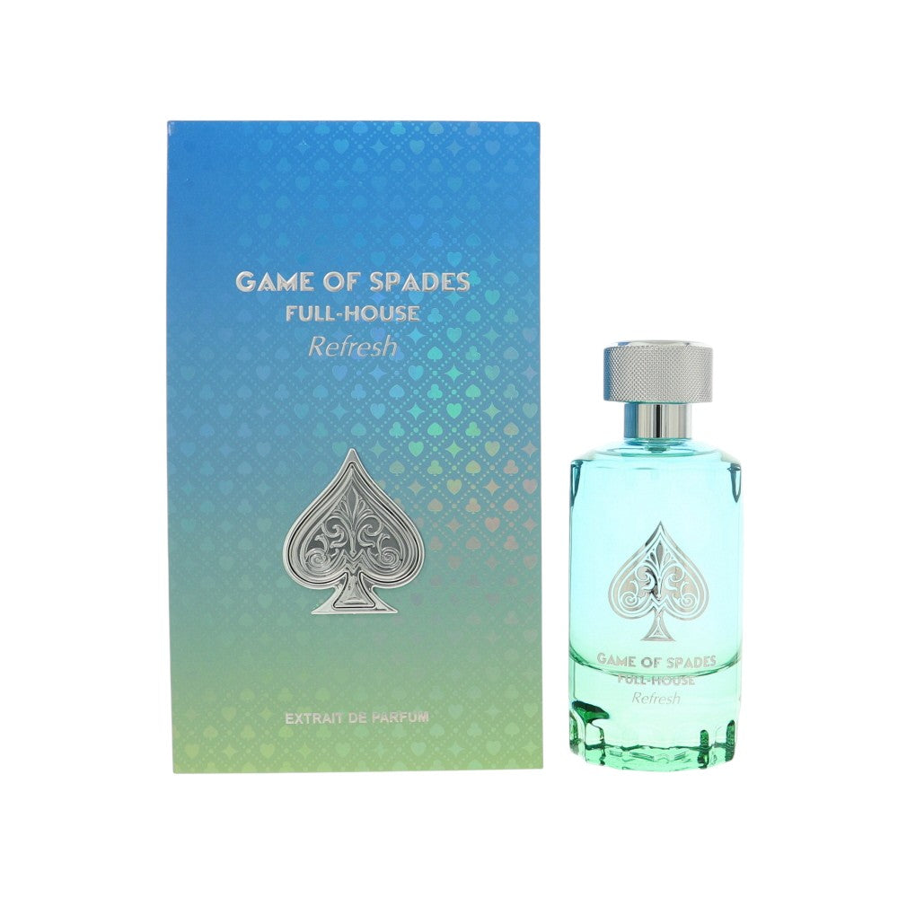 Game Of Spades Full House Refresh Extrait De Parfum for Men â€” 3.4 oz