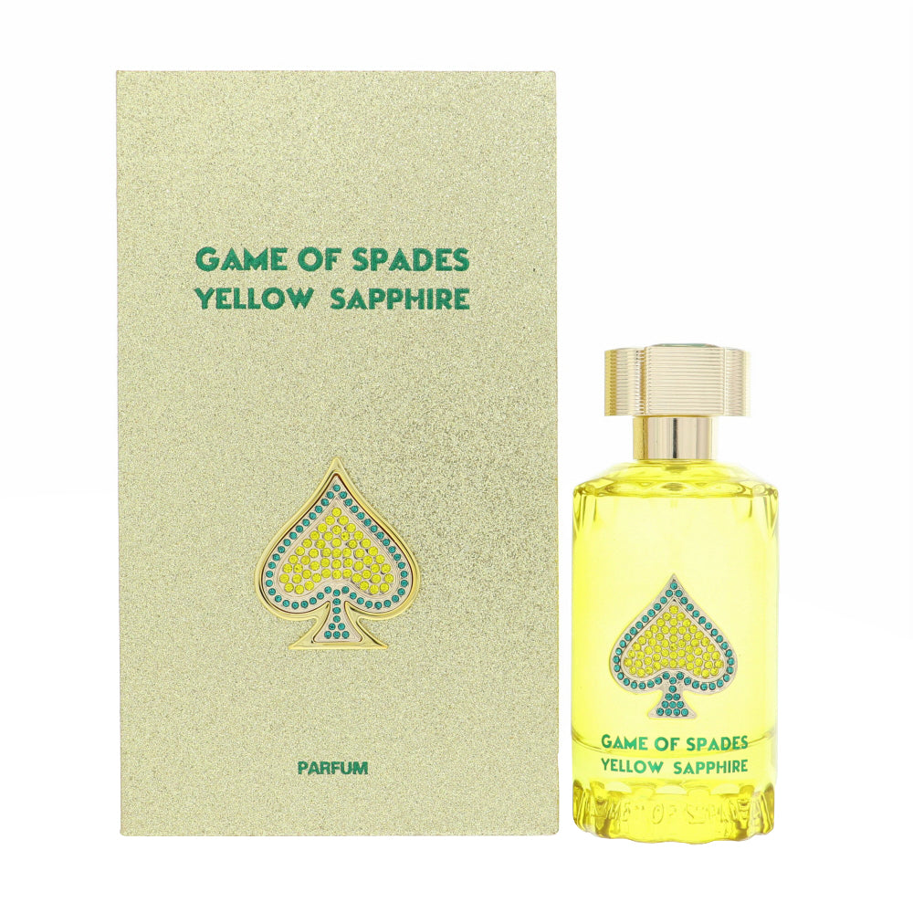 Jo Milano Game Of Spade Yellow Saphire Parfum for Men â€” 3 oz