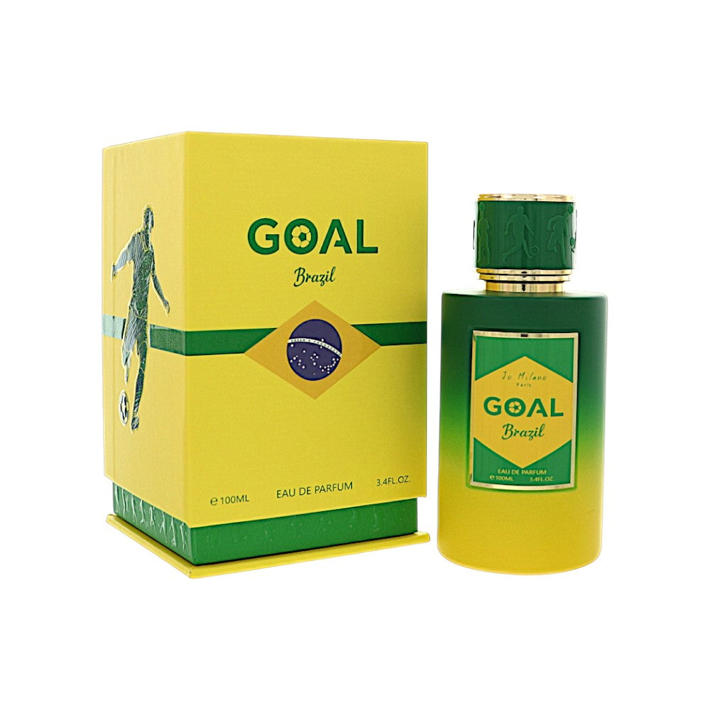 Jo Milano Goal Brazil Eau de Parfum for Men â€” 3.4 oz