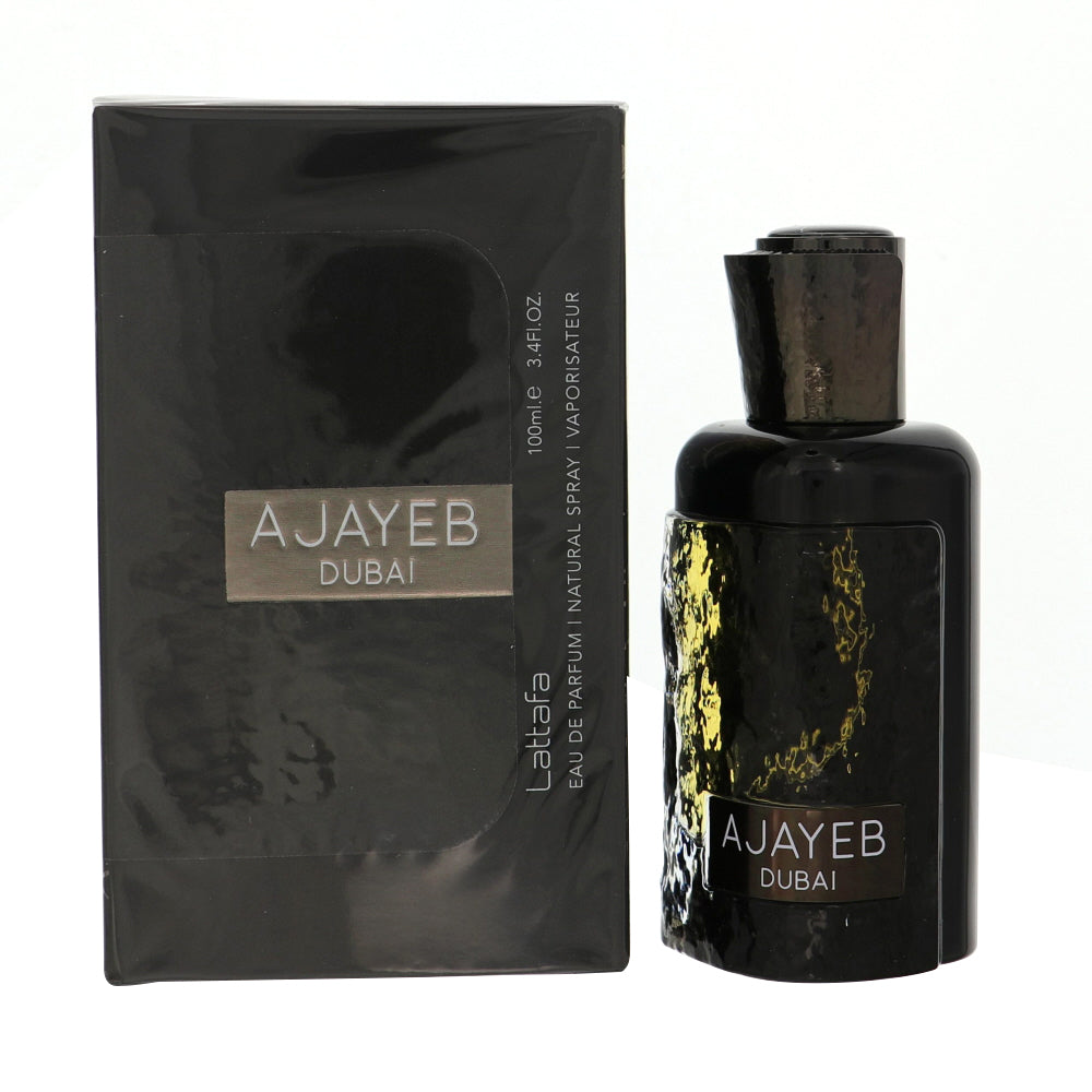 Lattafa Ajayeb Dubai Eau de Parfum for Men â€” 3.4 oz