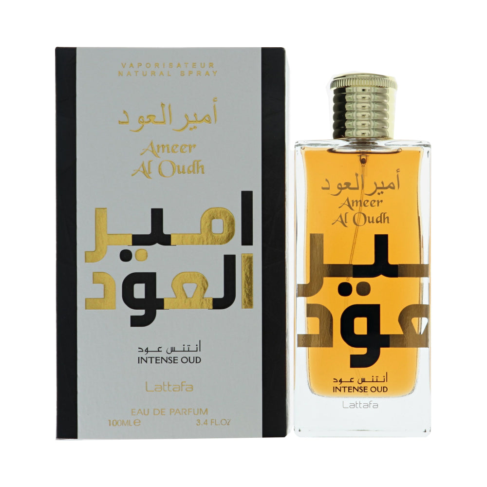 Lattafa Ameer Al Oudh Intense Eau de Parfum for Men â€” 3.4 oz