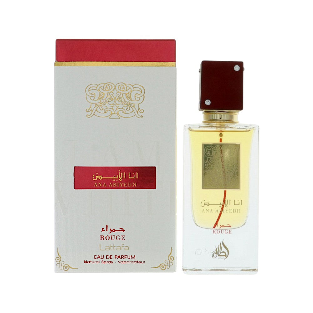 Lattafa Ana Abiyedh Rouge Eau de Parfum for Men â€” 2.04 oz
