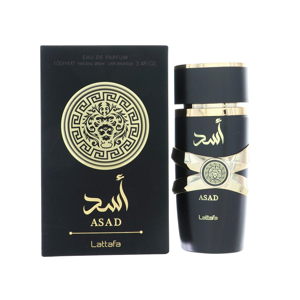 Lattafa Asad Eau de Parfum for Men â€” 3.4 oz