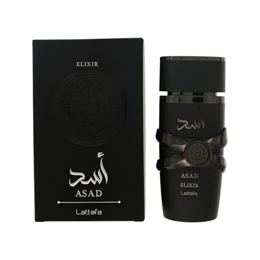 Lattafa Asad Elixir Eau de Parfum for Men â€” 3.4 oz