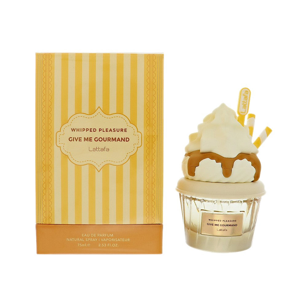Lattafa Give Me Gourmand Whipped Pleasure Eau de Parfum for Men â€” 2.53 oz