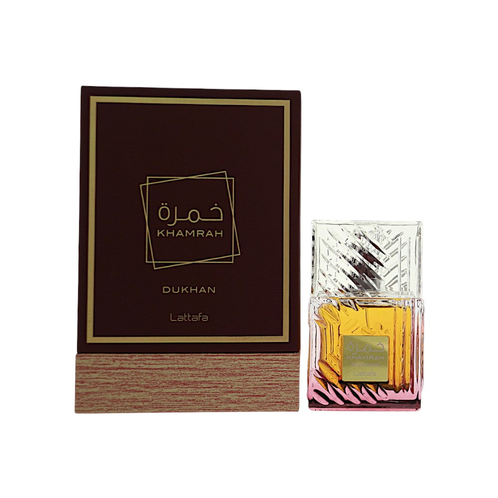 Lattafa Khamrah Dukhan Eau de Parfum for Men â€” 3.4 oz