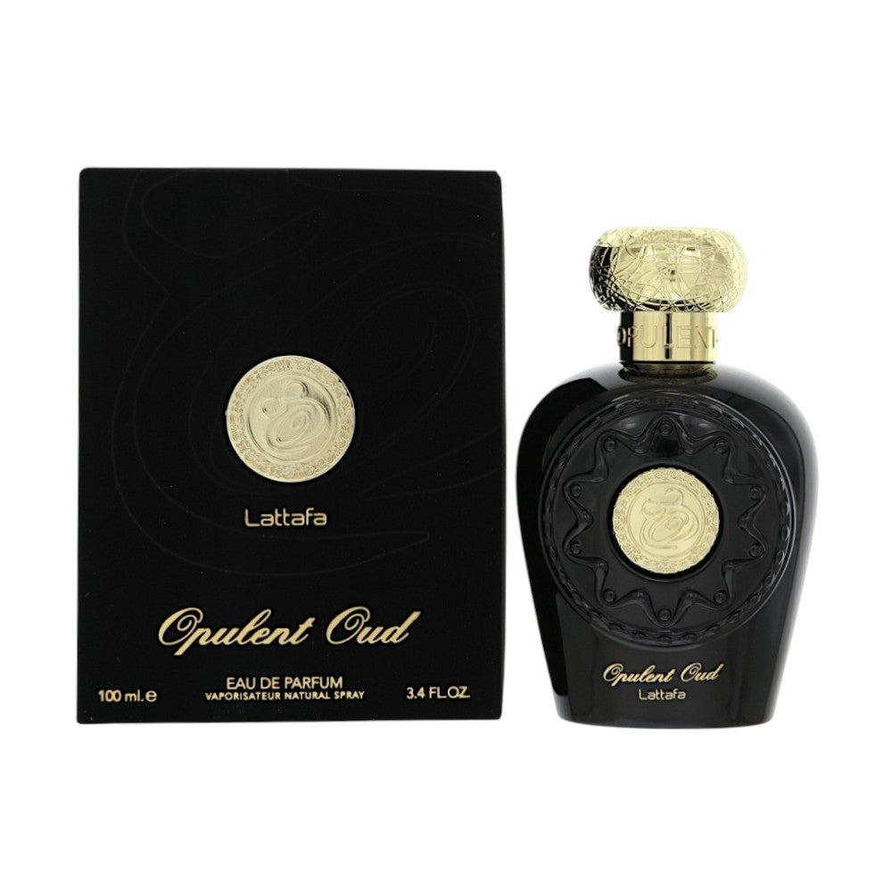 Lattafa Opulent Oud Eau de Parfum for Men â€” 3.4 oz