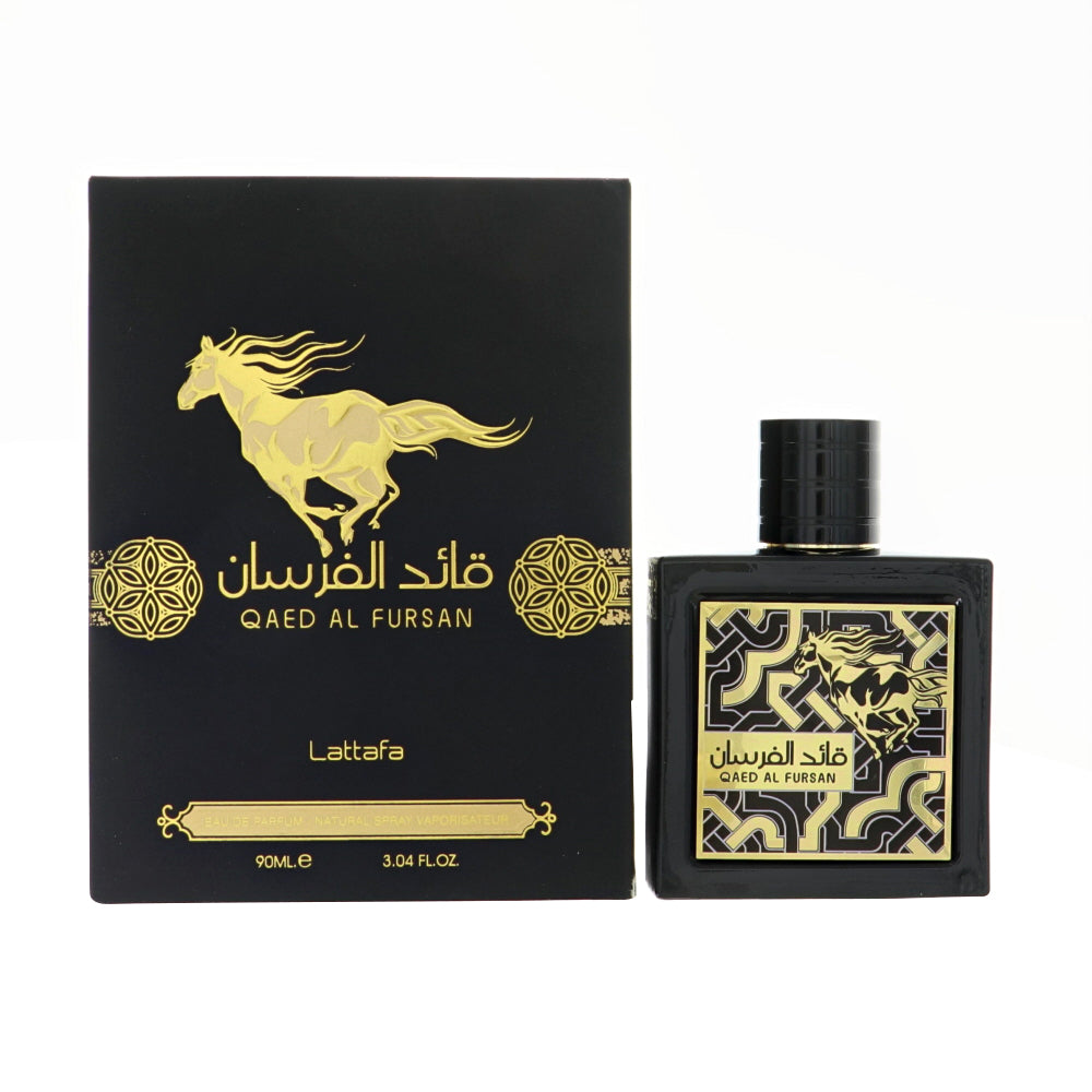 Lattafa Qaed Al Fursan Eau de Parfum for Men â€” 3.04 oz
