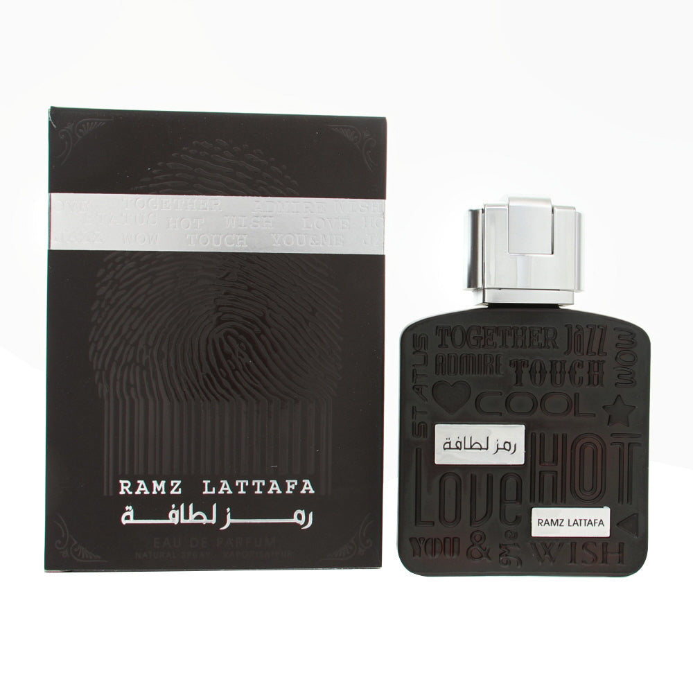 Lattafa Ramz Silver Eau de Parfum for Men â€” 3.4 oz