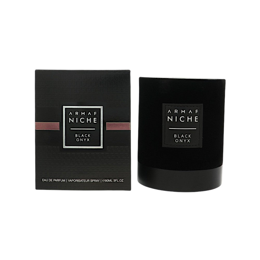 Armaf Niche Black Onyx Eau de Parfum for Men â€” 3 oz