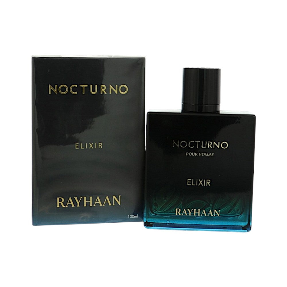 Rayhaan Nocturno Elixir Eau de Parfum for Men â€” 3.4 oz
