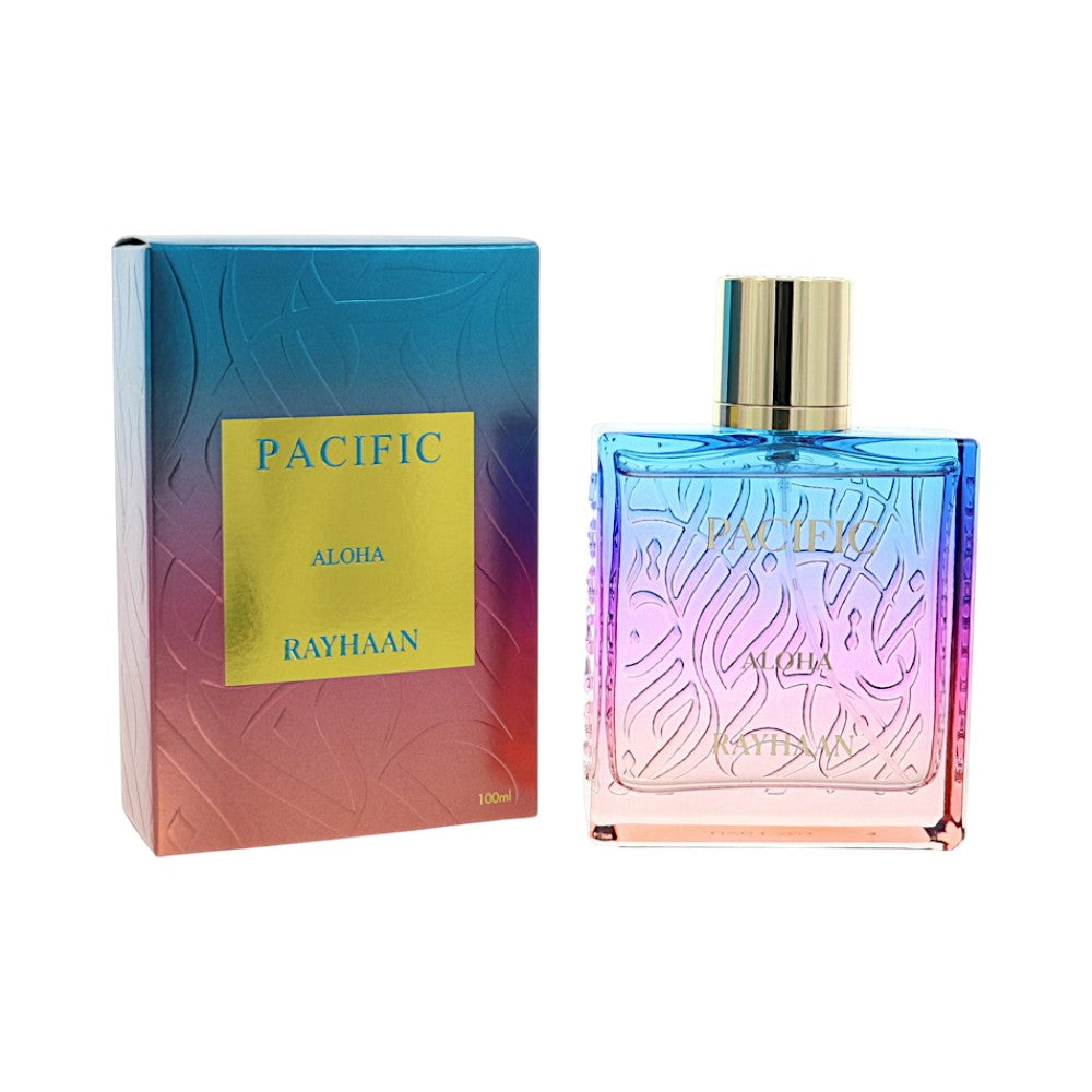 Rayhaan Pacific Aloha Eau de Parfum for Men â€” 3.4 oz