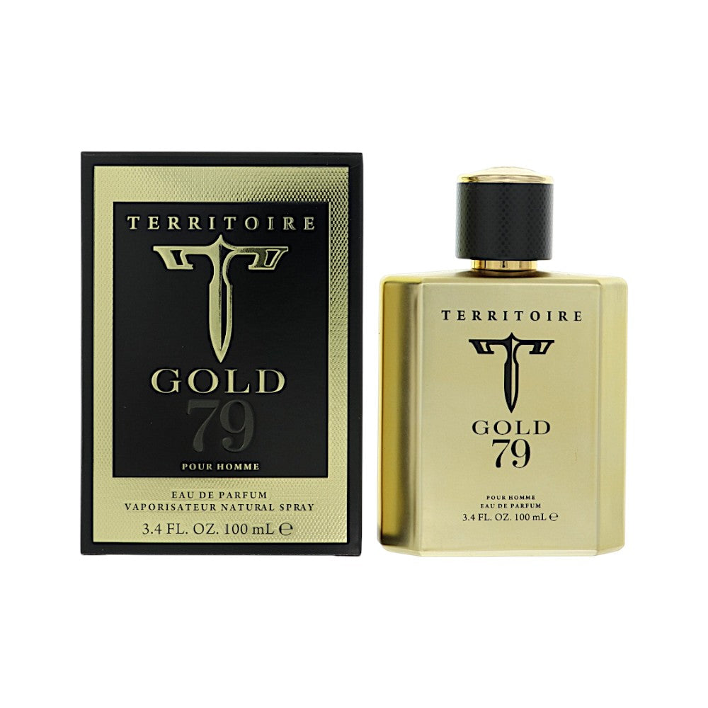 Yzy Perfume Territoire Gold 79 Eau de Parfum for Men â€” 3.4 oz