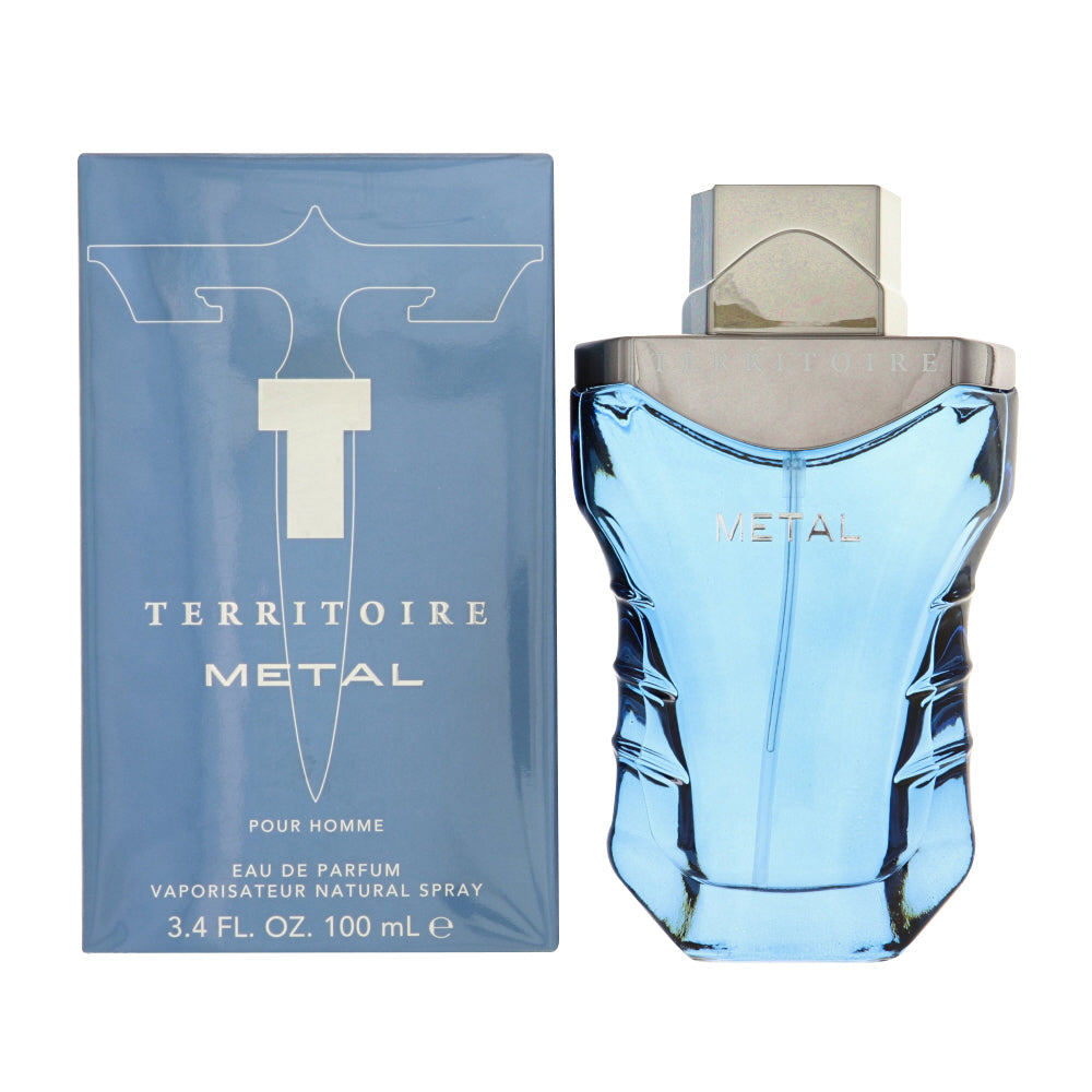 Yzy Perfume Territoire Metal Eau de Parfum for Men â€” 3.4 oz