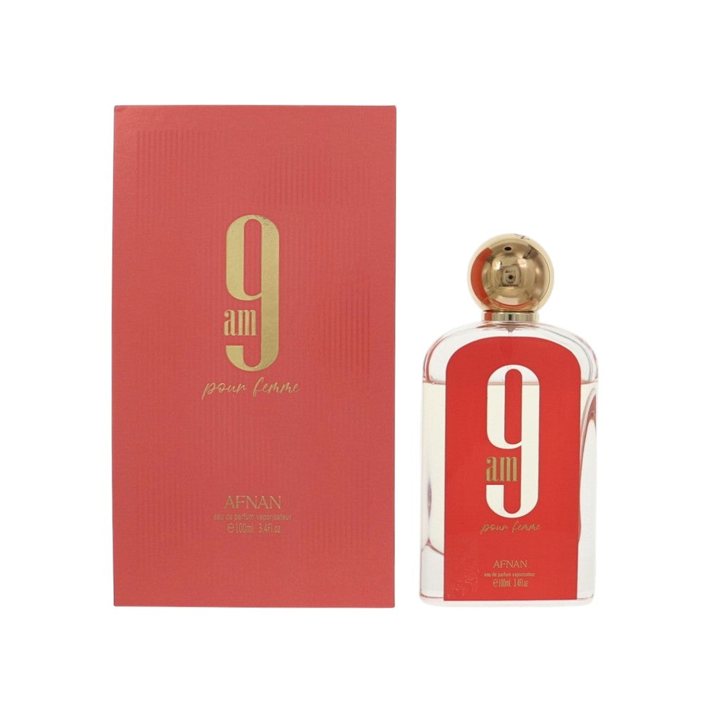 Afnan 9 Am Femme Eau de Parfum for Women â€” 3.4 oz
