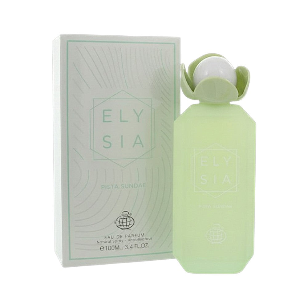 Fragrance World Elysia Pista Sundae Eau de Parfum for Women â€” 3.4 oz