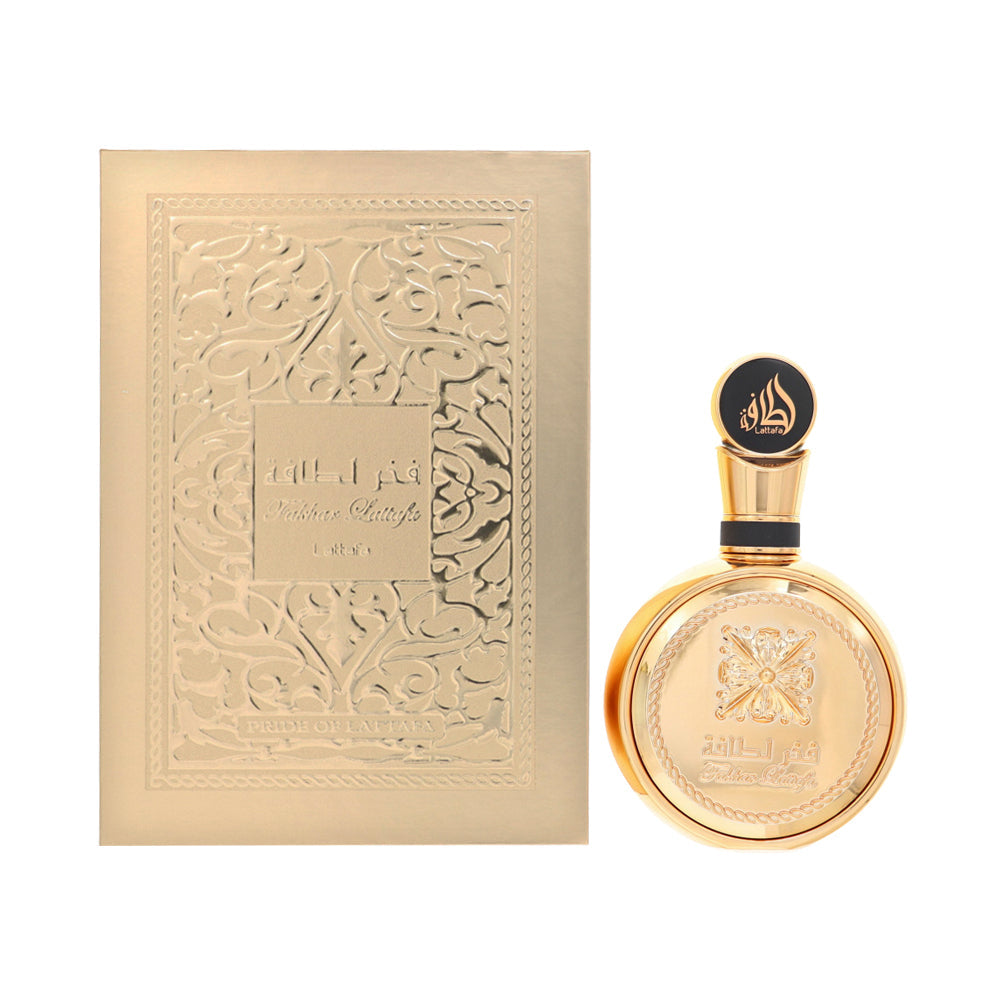Lattafa Fakhar Gold Extrait Eau de Parfum for Women â€” 3.4 oz