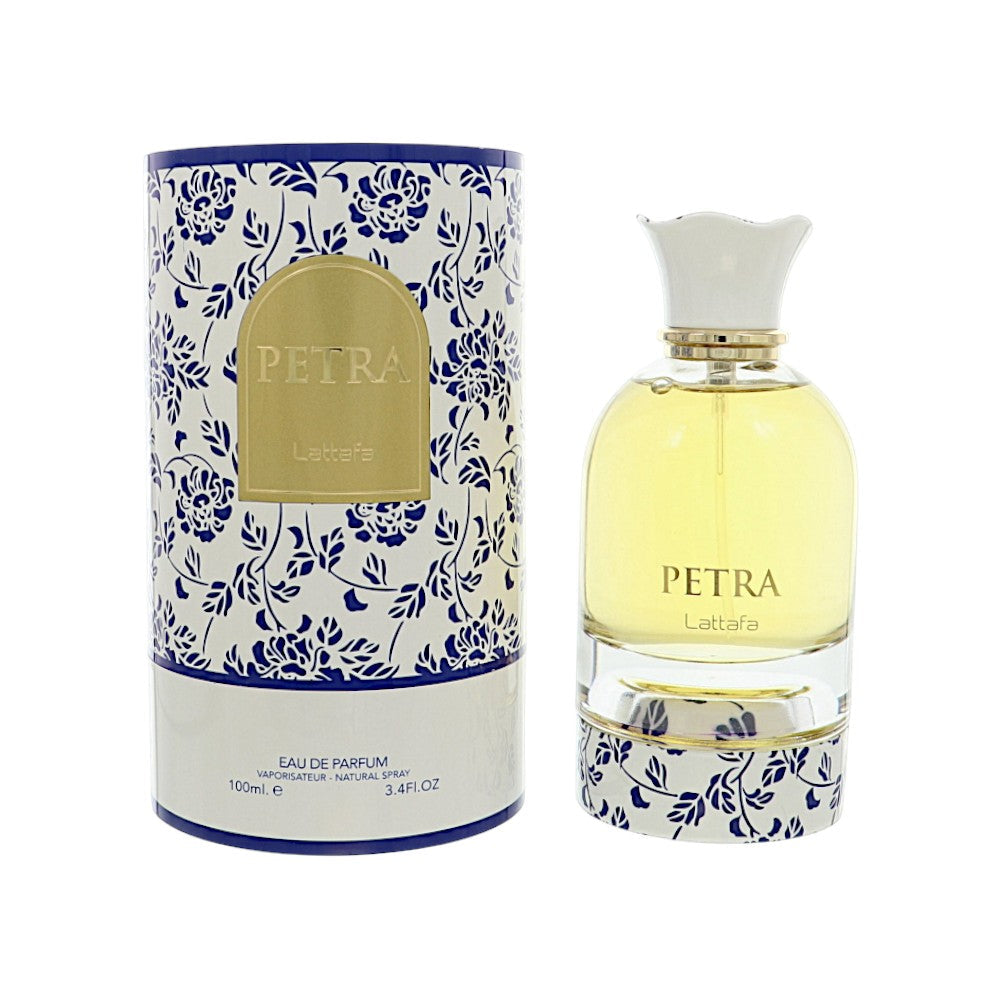 Lattafa Petra Eau de Parfum for Women â€” 3.4 oz