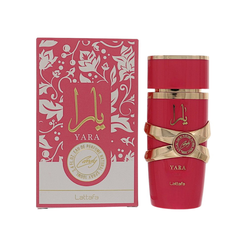 Lattafa Yara Candy Eau de Parfum for Women â€” 3.4 oz